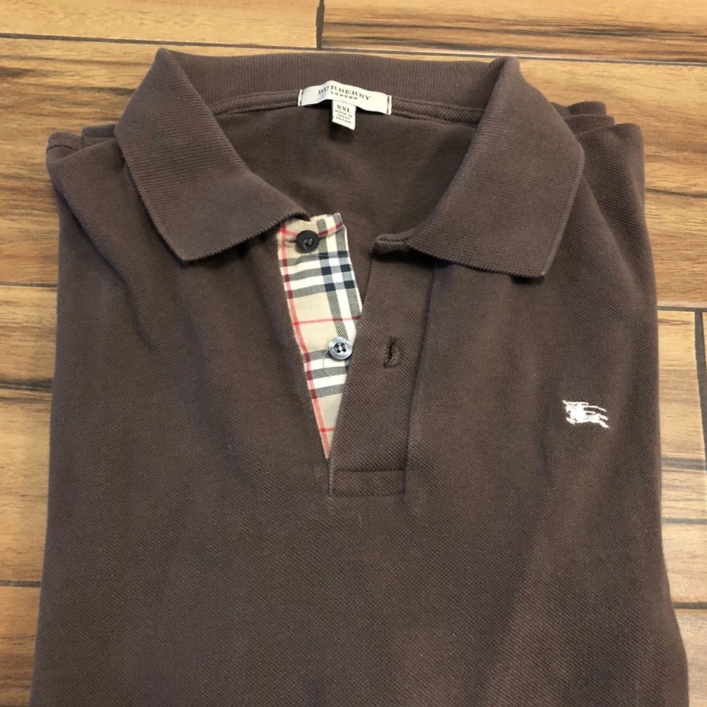 Men’s Burberry London Polo XXL Short Sleeve